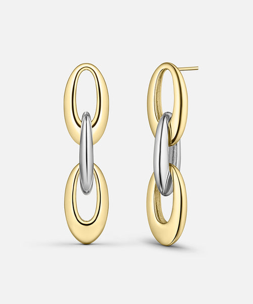 Eterna Trio Earrings - 2 Tones