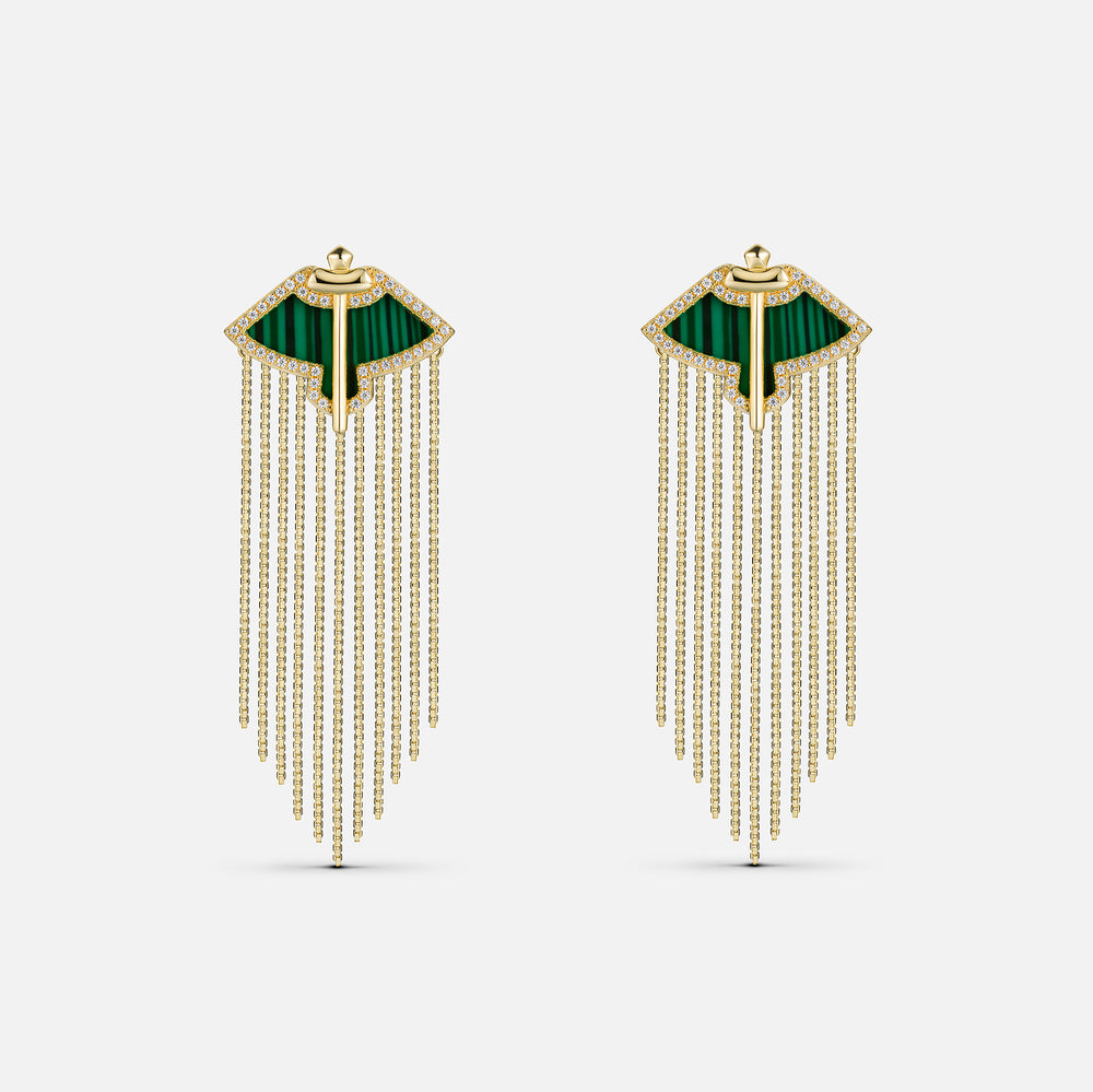 Falcora Chainfall Earrings
