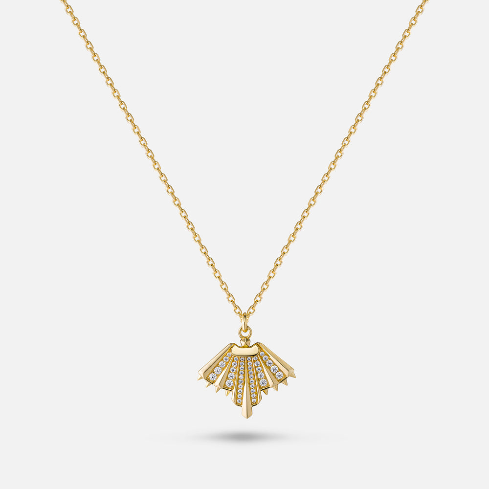 Falcora Spike Pendant Necklace