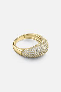 Eterna Curve Ring - Pavé